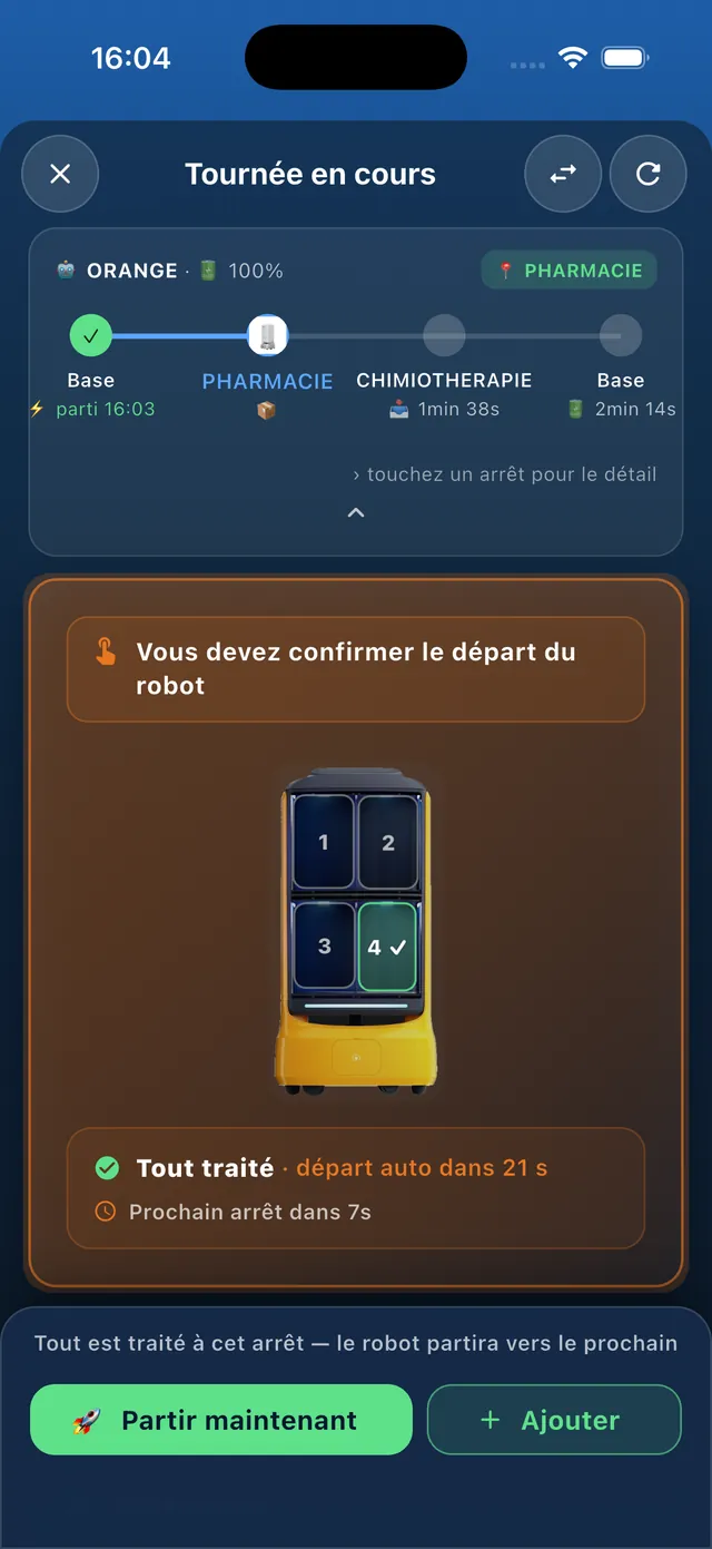 Tournée planifiée